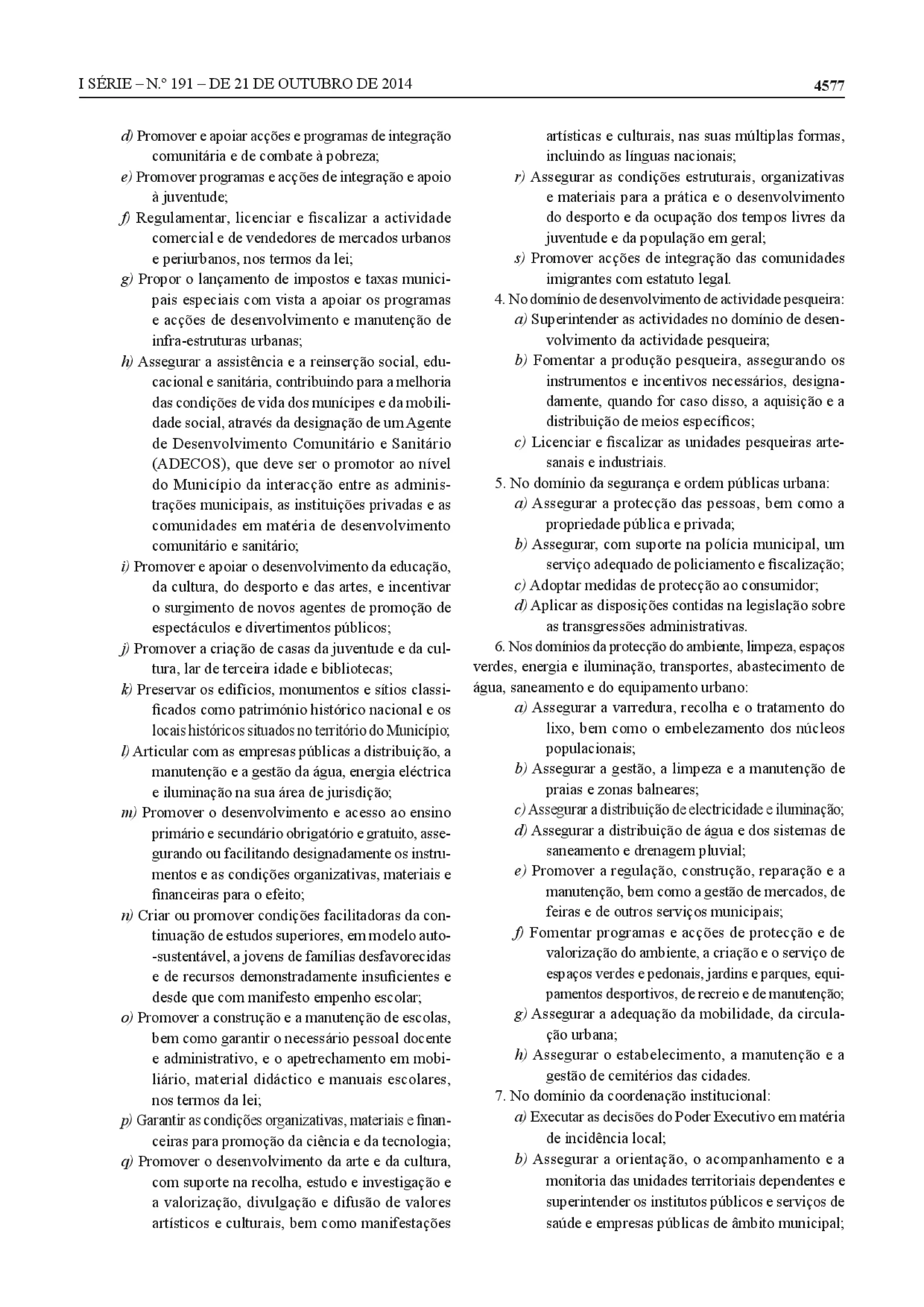 Decreto Presidencial 293-14 Revisao do Estatuto_Orgânico_da_Província_de_Luanda