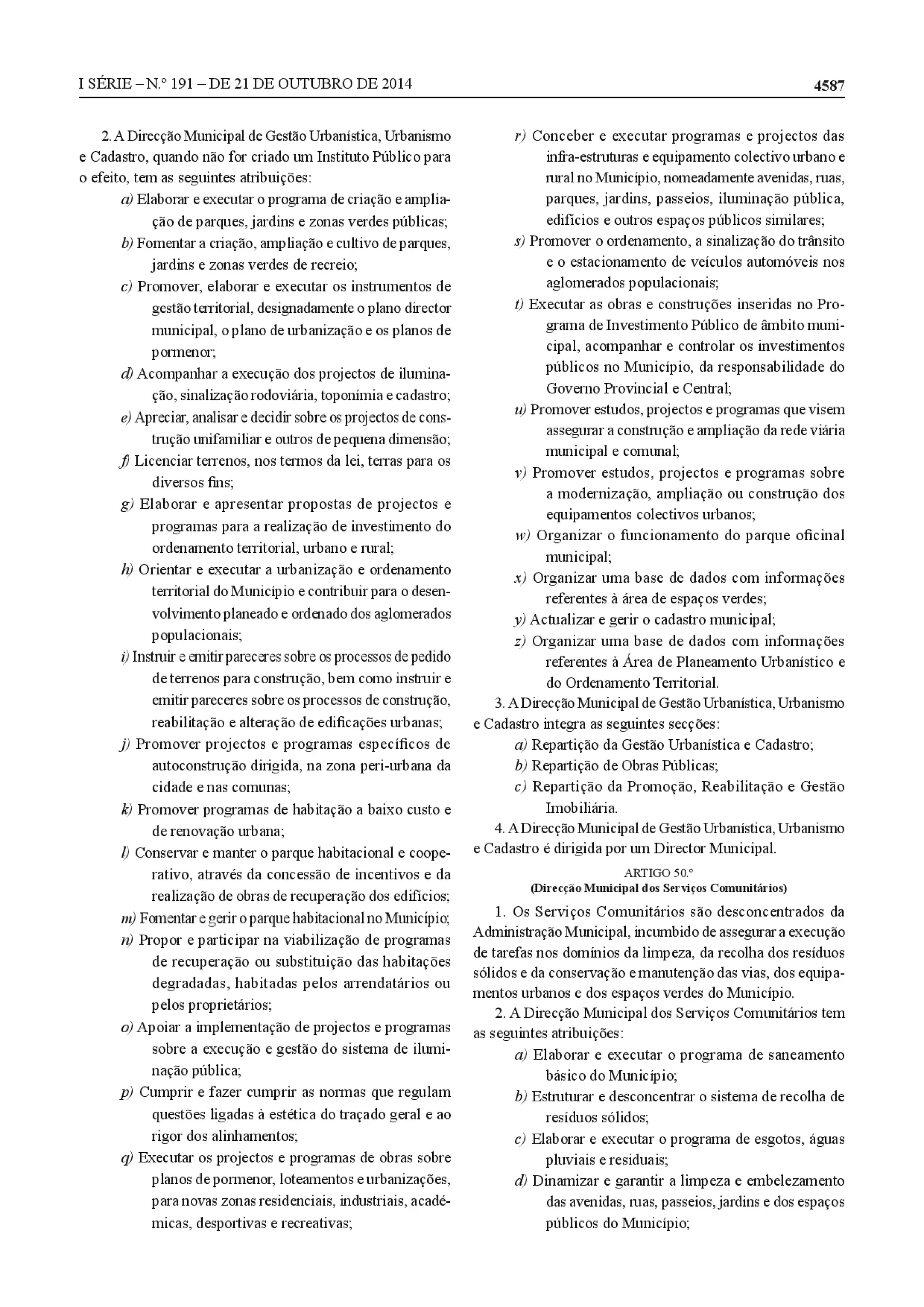Decreto Presidencial 293-14 Revisao do Estatuto_Orgânico_da_Província_de_Luanda