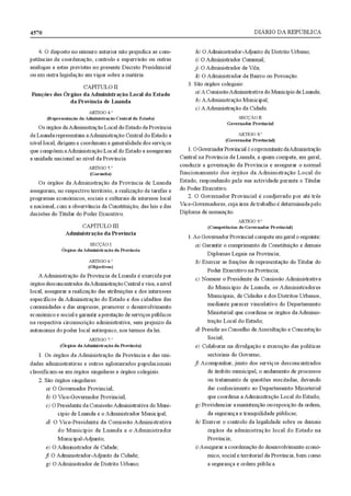 Decreto Presidencial 293-14  Revisao do  Estatuto_Orgânico_da_Província_de_Luanda