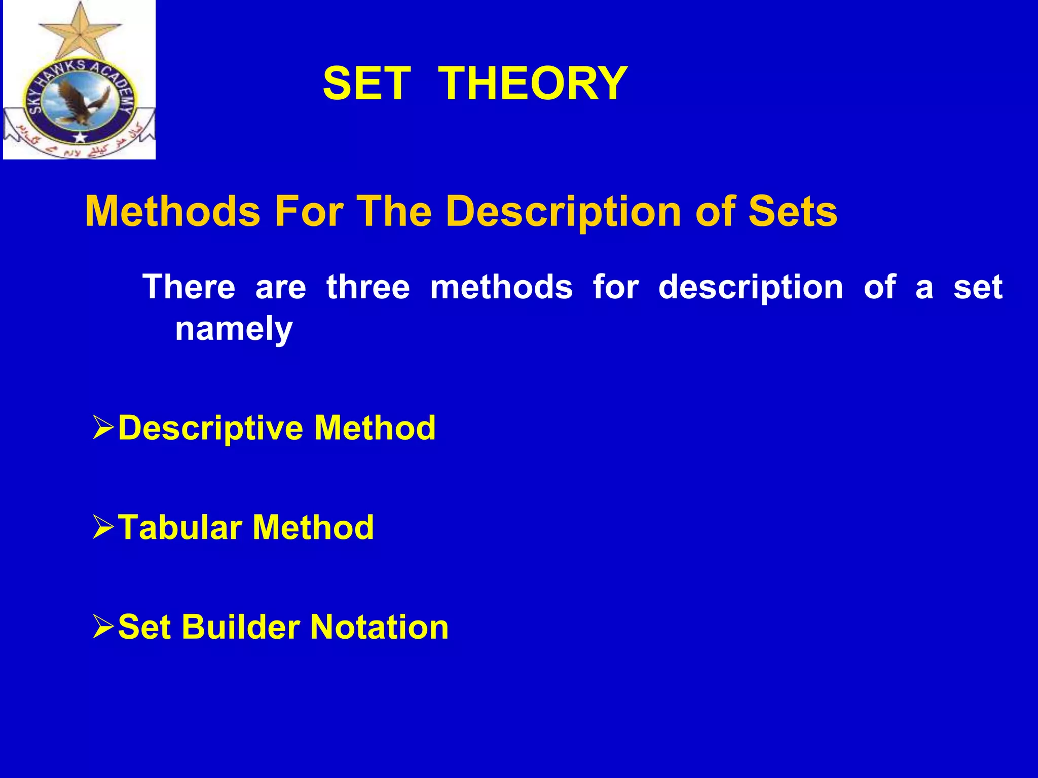SET THEORY | PPT