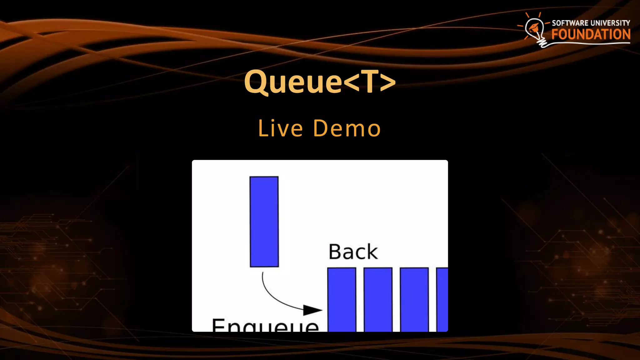 Queue<T>
Live Demo
 