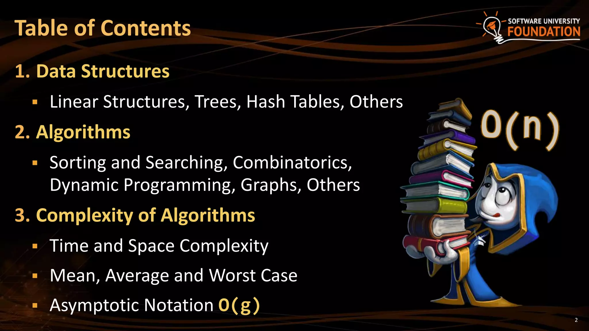 19. Data Structures and Algorithm Complexity | PPT