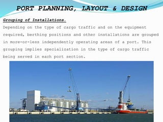 Storage Port Layout Design 1. sunum port planning layout&design-cargo handling equipments-port ...