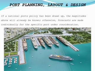 Simple Small Port Design 1. sunum port planning layout&design-cargo handling equipments-port ...
