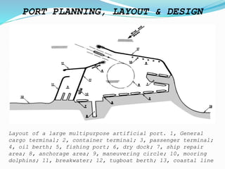 Simple Small Port Design 1. sunum port planning layout&design-cargo handling equipments-port ...