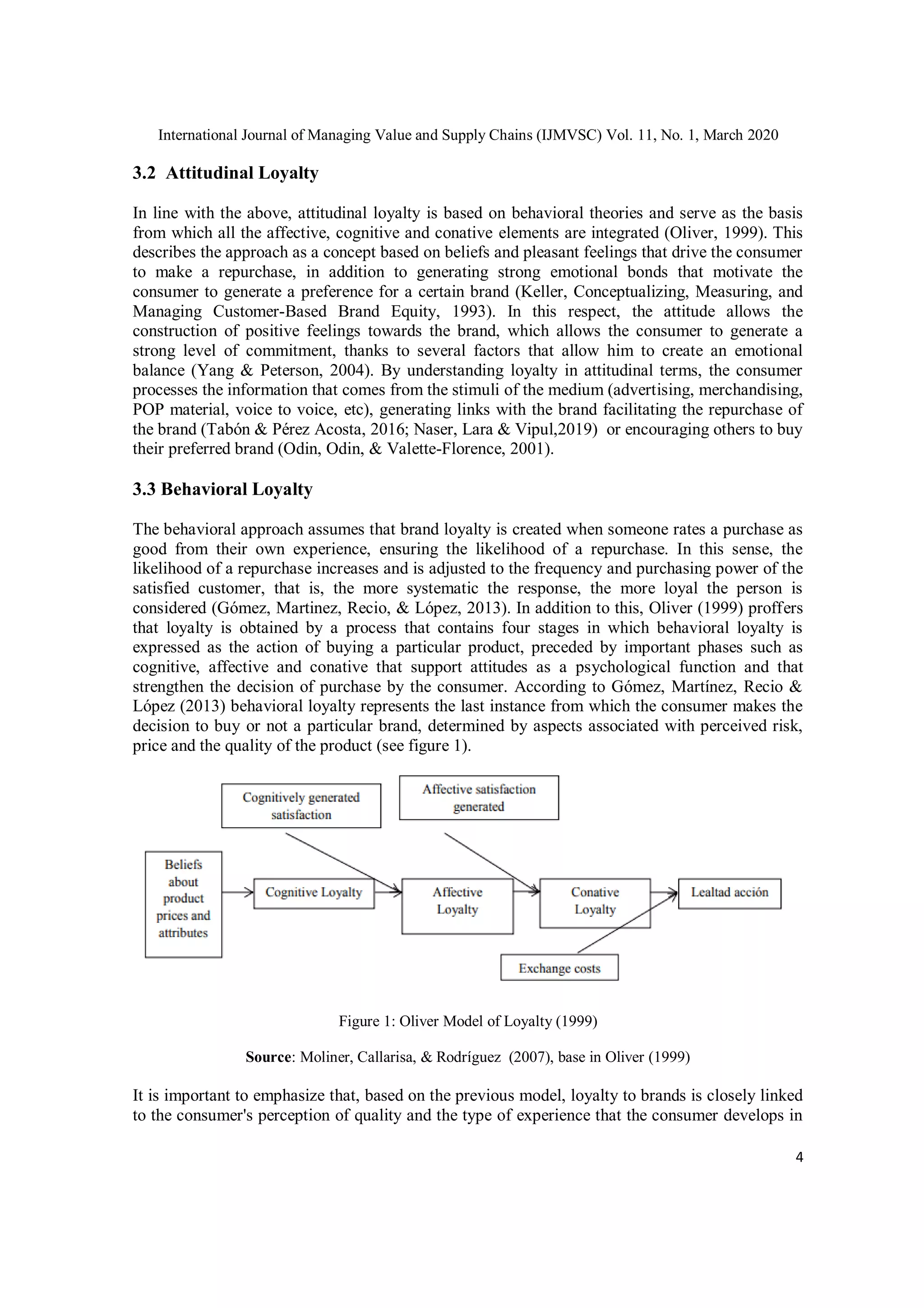 THE VALUE OF LOYALTY: UNDERSTANDING BRAND LOYALTY FROM A CONSUMER POINT ...