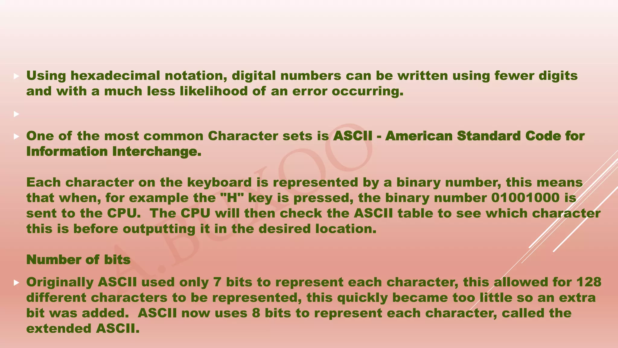 1.1.2 HEXADECIMAL | PPTX