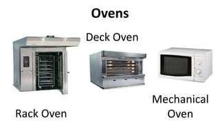 Ovens
Rack Oven
Deck Oven
Mechanical
Oven
 