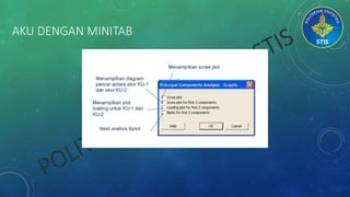 AKU DENGAN MINITAB
 