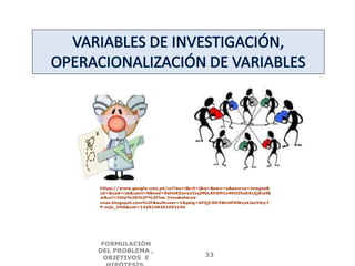 FORMULACIÓN
DEL PROBLEMA ,
OBJETIVOS E
33
 