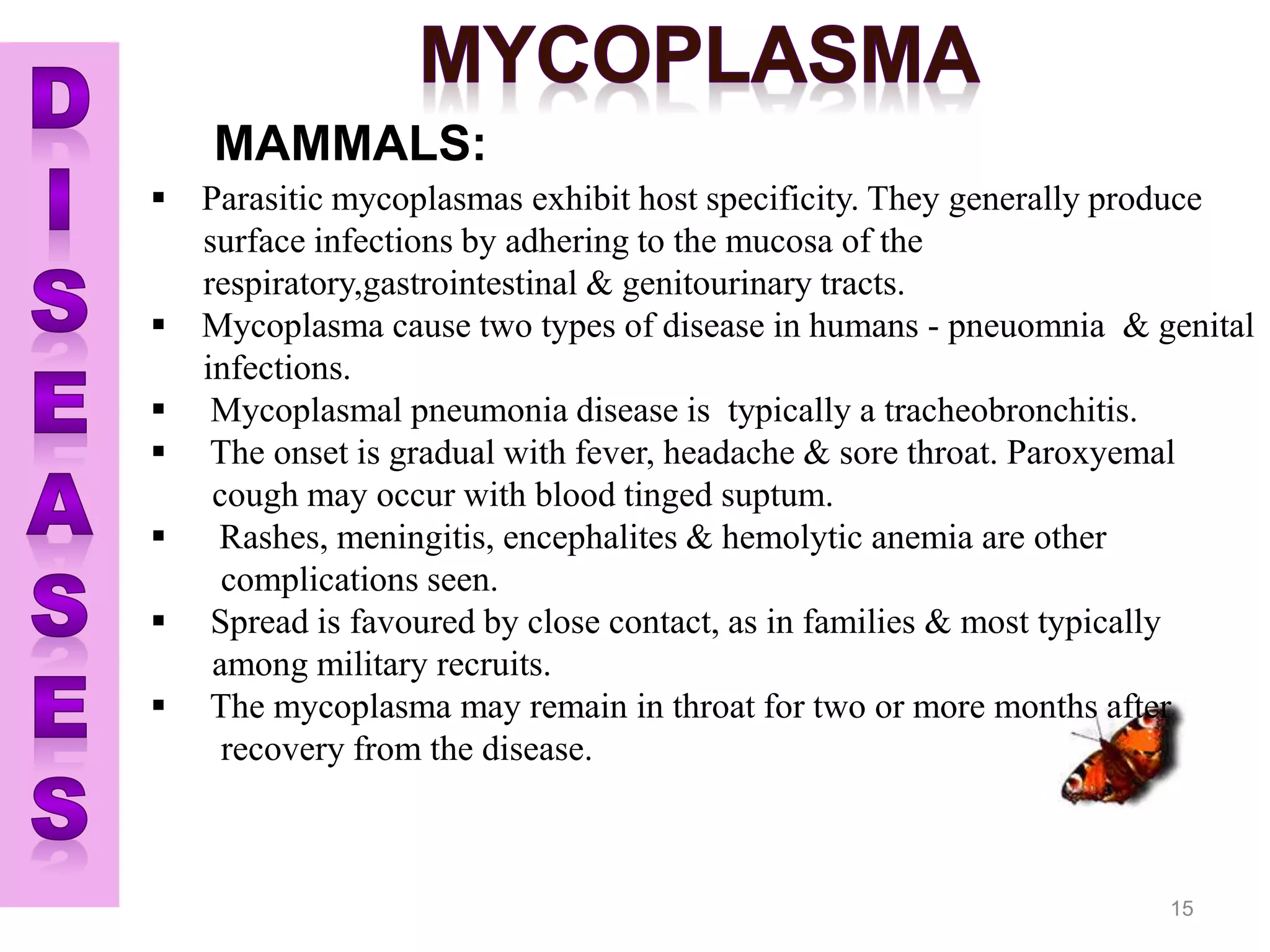 mycoplasma By KK Sahu Sir | PPTX