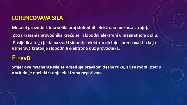 Elektromagnetno polje | PPT