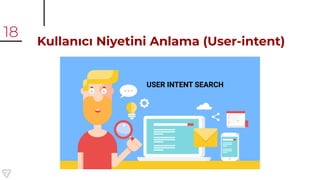 Kullanıcı Niyetini Anlama (User-intent)
18
 