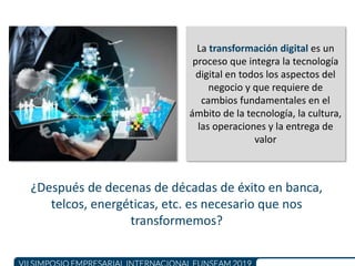 Oportunidades de la nueva era digital en la industria bancaria: David ...