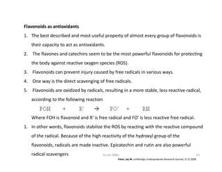 1.1 flavonoids details-anthocyanins and medicinal | PDF