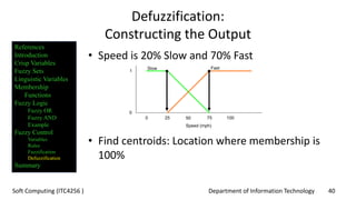 Introduction to fuzzy logic | PPTX