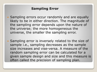 Survey research and Sampling | PPT