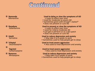 Skin Rash Memantine Alzheimers disease and its treatments | PPT