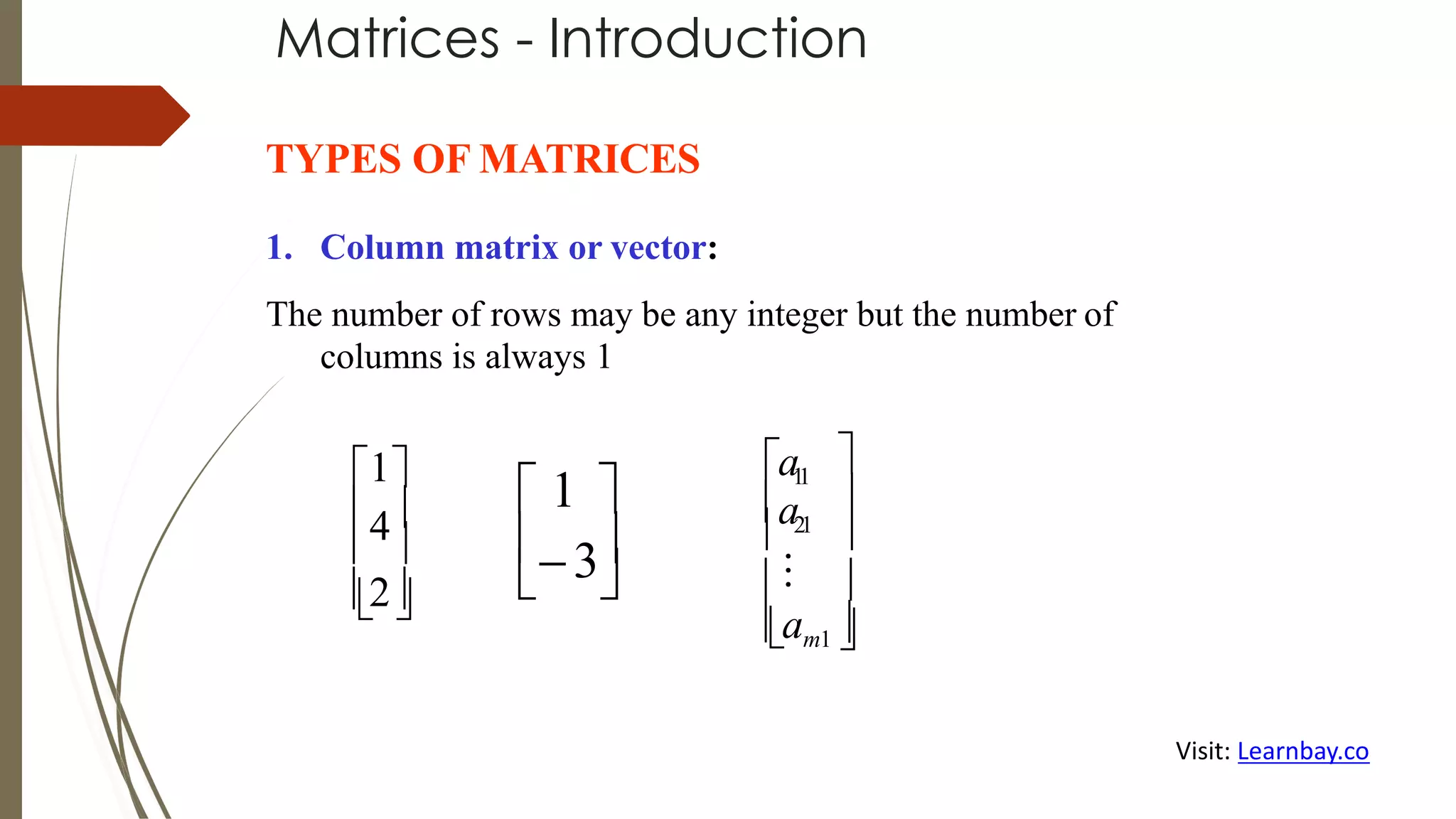 Matrix introduction and matrix operations. | PDF | Physics | Science