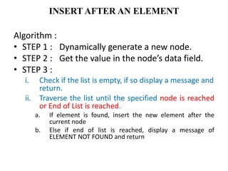 1. 3 singly linked list insertion 2 | PPT