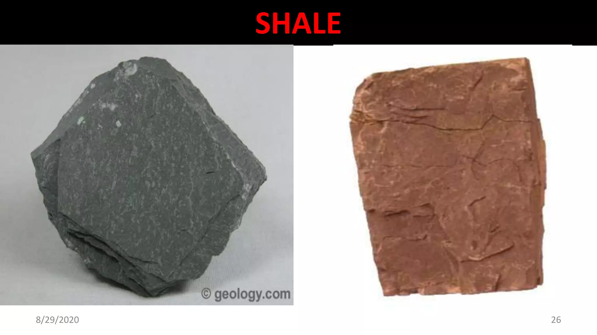 SHALE
8/29/2020 26
 