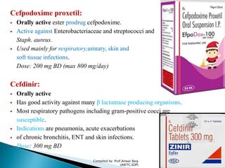 1.3 penicillins, cephalosporins and cephamycins. | PPTX