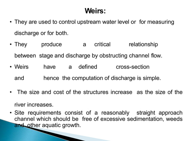 Stream Gauging Rode Stream gauging ppt | PPTX