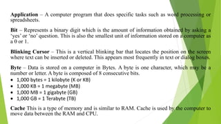 1. computer basics terminology | PPT