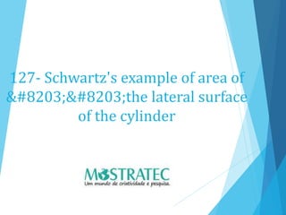 127- Schwartz's example of area of
​​the lateral surface
of the cylinder
 