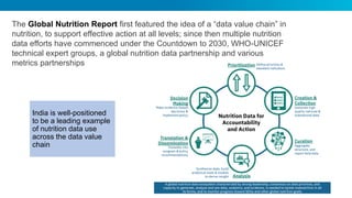 A comprehensive framework of indicators to track progress on nutrition in India; Manita Jangid, IFPRI