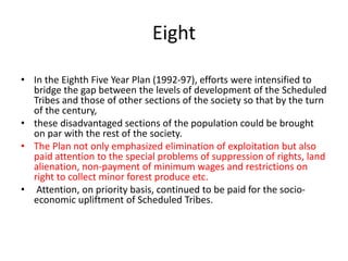 Tribes Developmental Process 1.4 revised tribal development in india | PPTX