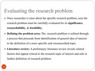 1. research problem