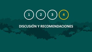 Evaluación de impactos del proyecto REDD+ en concesiones castañeras de Madre de Dios
