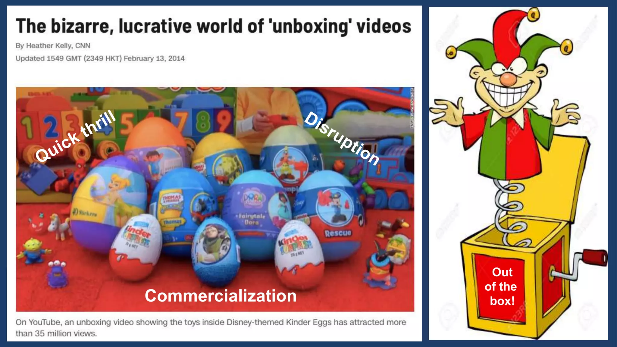 Commercialization
Out
of the
box!
 