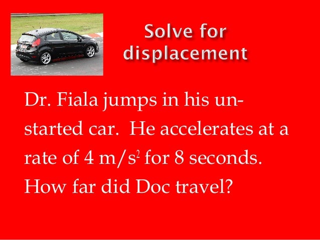 A Car Accelerates At A Rate Of M S A Car Accelerates At A Rate Of M S