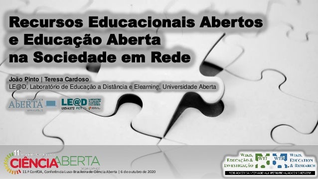 Jo�o Pinto | Teresa Cardoso
LE@D, Laborat�rio de Educa��o a Dist�ncia e Elearning, Universidade Aberta
Recursos Educaciona...