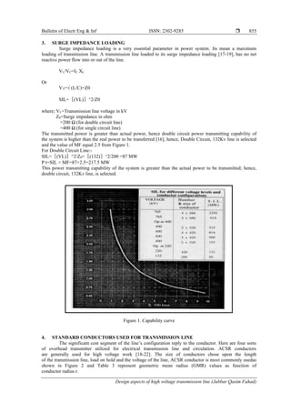 Design aspects of high voltage transmission line | PDF