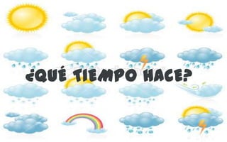 ¿QUÉ TIEMPO HACE??
 