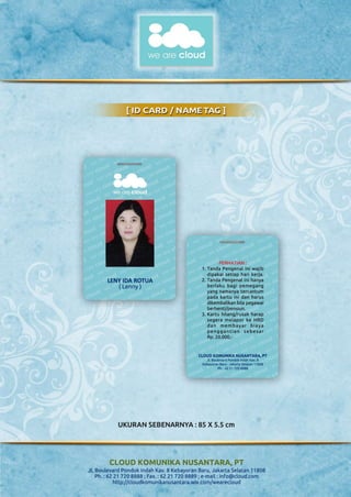 CLOUD KOMUNIKA NUSANTARA PART I