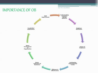 1. introduction to organizational behavior | PPTX