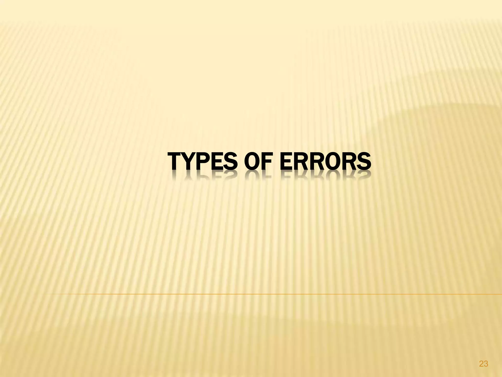 1. errors ppt