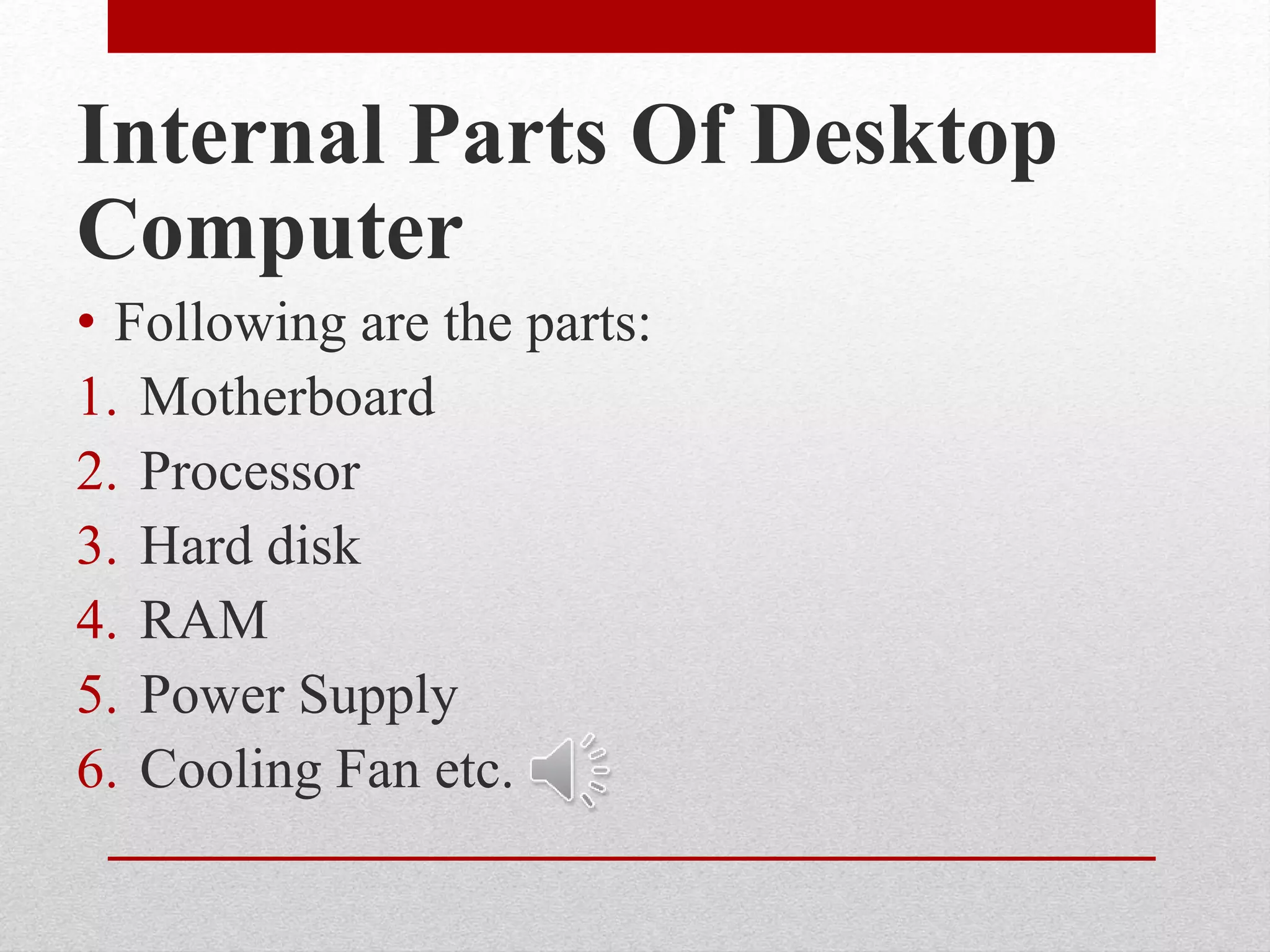 Introduction To Computing presentation