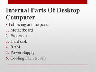 Introduction To Computing presentation