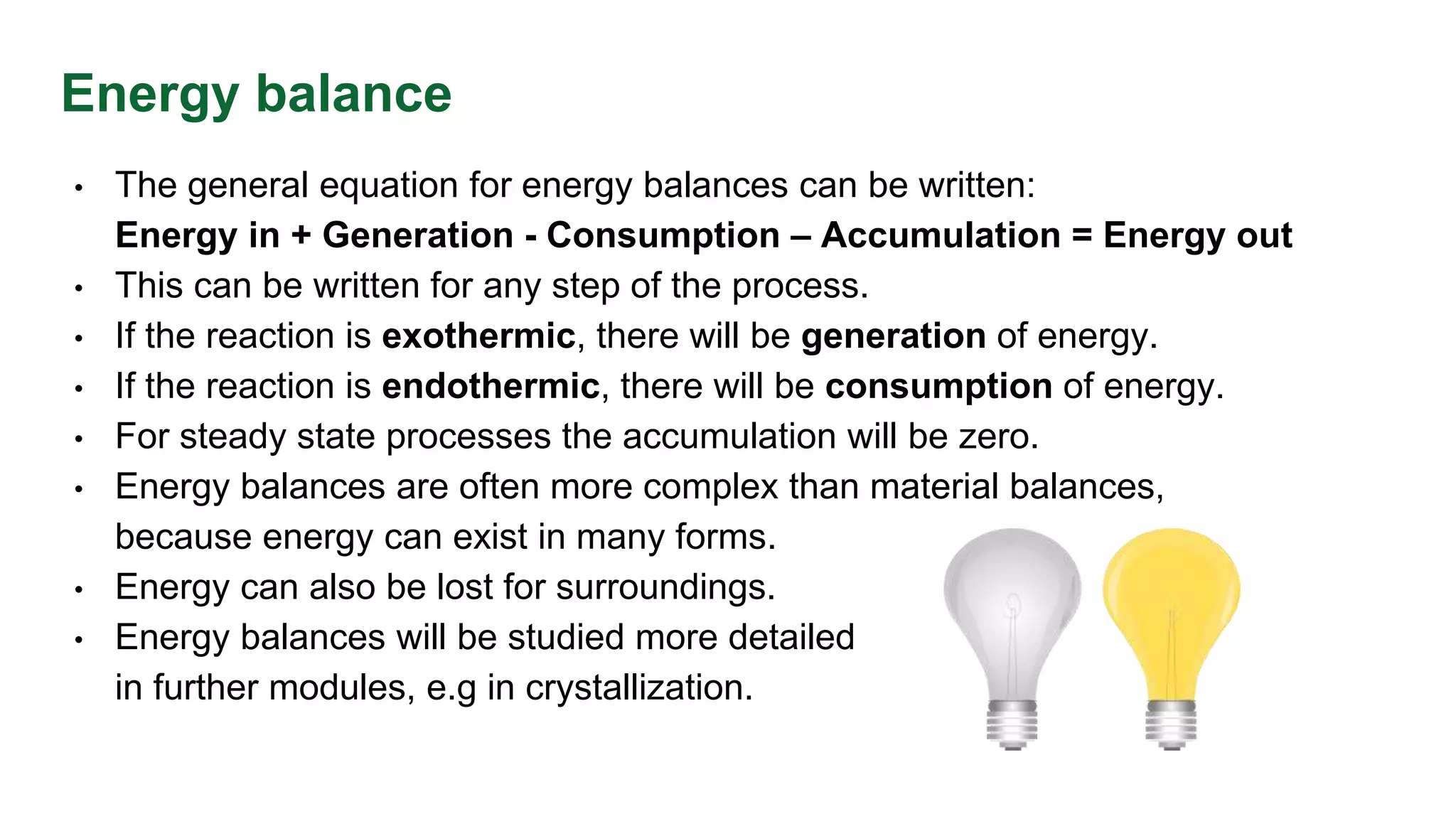 Research Suggests Which Of The Following About Energy Balance Material and energy balances | PPT
