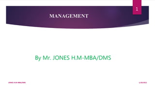 LEVELS OF MANAGEMENT | PPTX