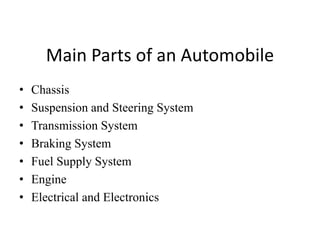 Automobile | PPTX