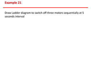 Programmable Logic Controller | Ladder Logic diagrams| Block diagram ...