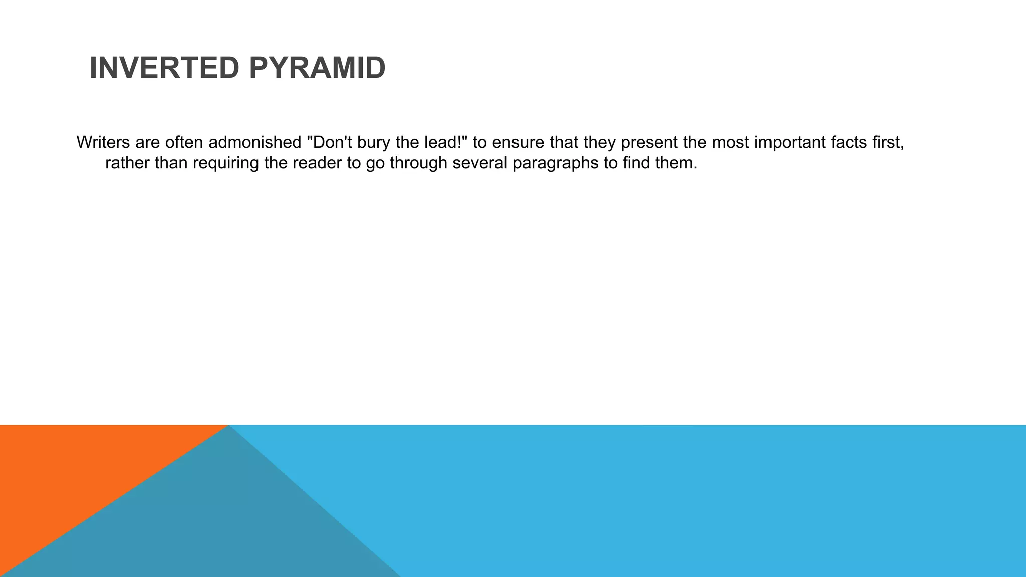 Introduction To Journalistic Writing - @learnwithsamii | PPTX