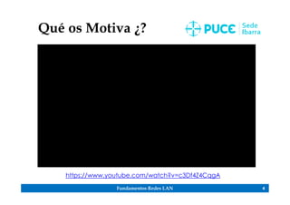Fundamentos Redes LAN 4
Qué os Motiva ¿?
https://www.youtube.com/watch?v=c3Df4Z4CqgA
 