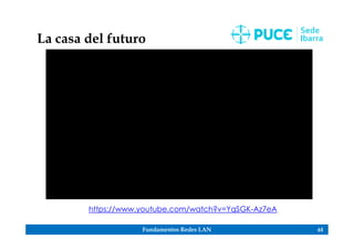 Fundamentos Redes LAN 65
La casa del futuro
https://www.youtube.com/watch?v=YqSGK-Az7eA
 